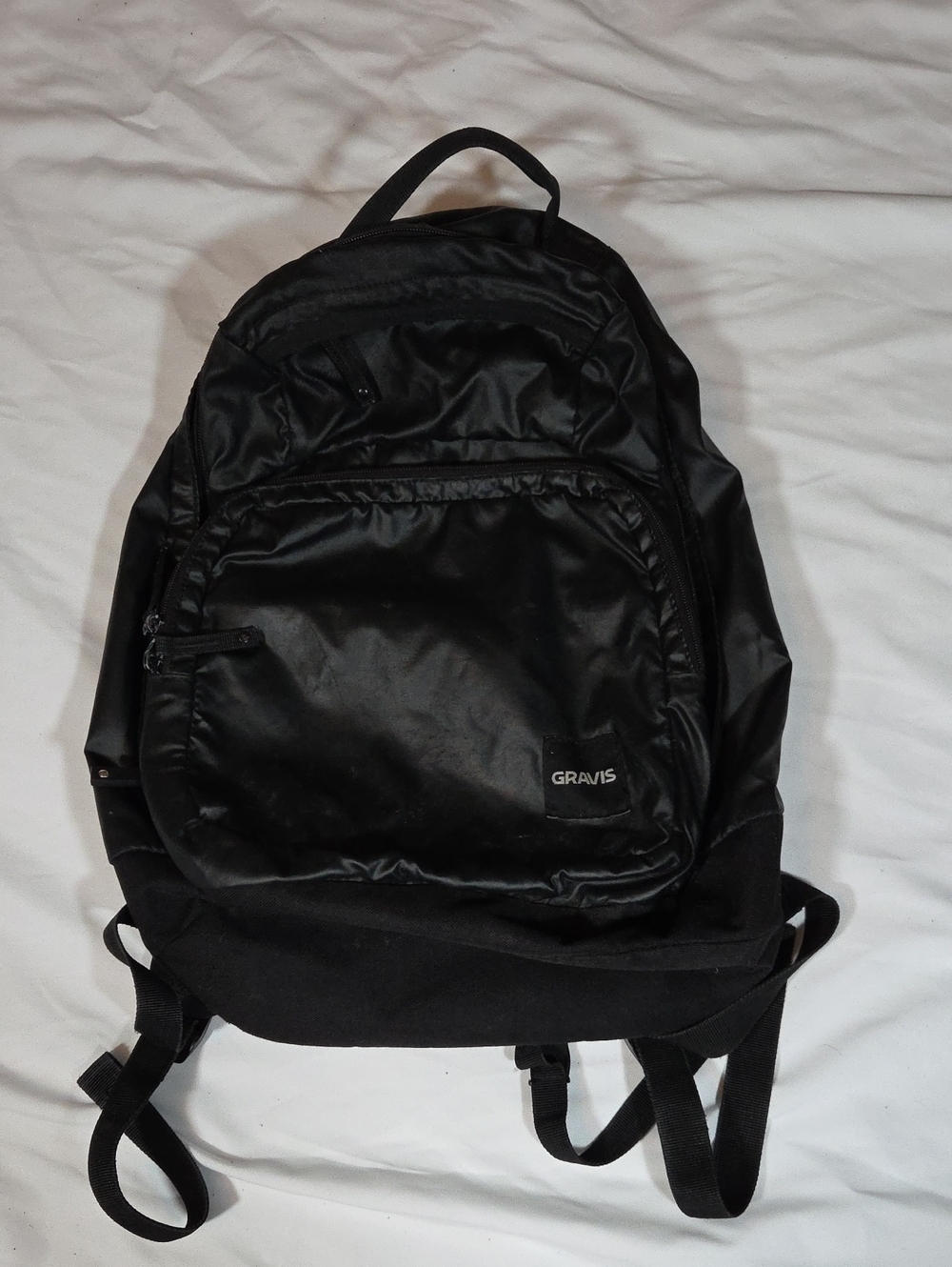 Gravis Black Skater Backpack